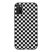 Samsung Galaxy A41 suojakuoret - Black And White - Ei