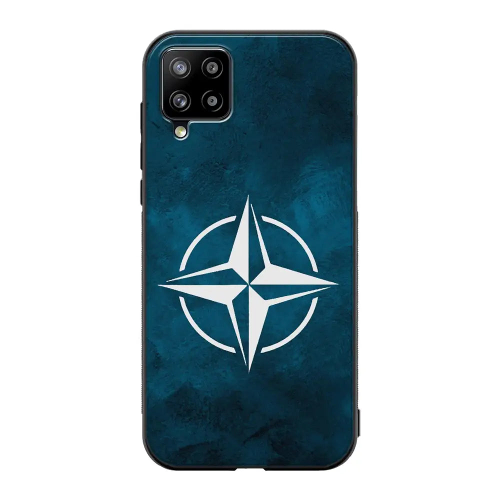 Samsung Galaxy A42 nato suojakuoret - Sininen - Ei