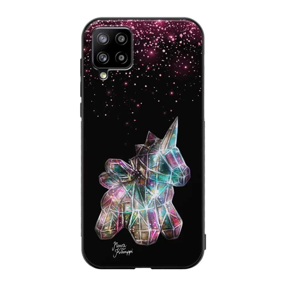 Samsung Galaxy A42 unicorn suojakuoret - Pinkki - Noora Kämppi - Ei