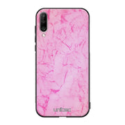 Samsung Galaxy A50 marmori suojakuoret - Light Pink Marble - Ei
