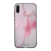 Samsung Galaxy A50 marmori suojakuoret - Pink Pok Rie - Ei