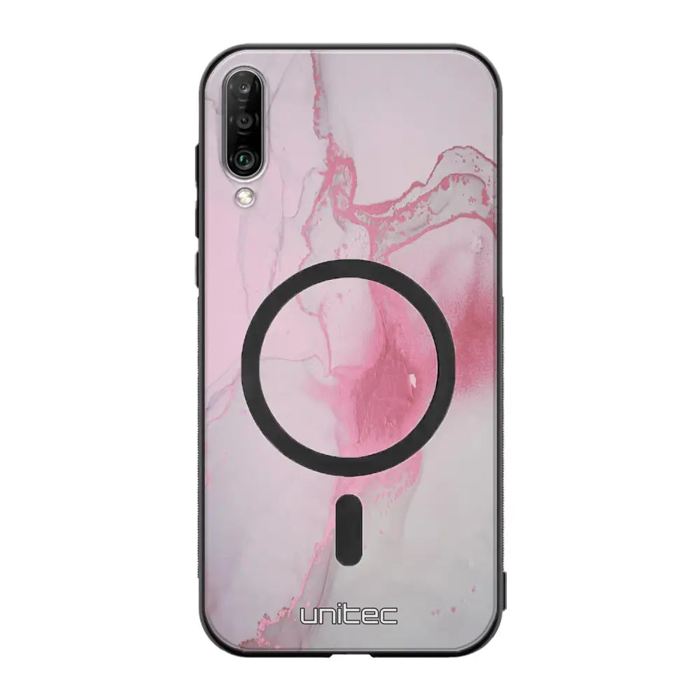 Samsung Galaxy A50 marmori suojakuoret - Pink Pok Rie