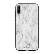 Samsung Galaxy A50 marmori suojakuoret - White Marble - Ei