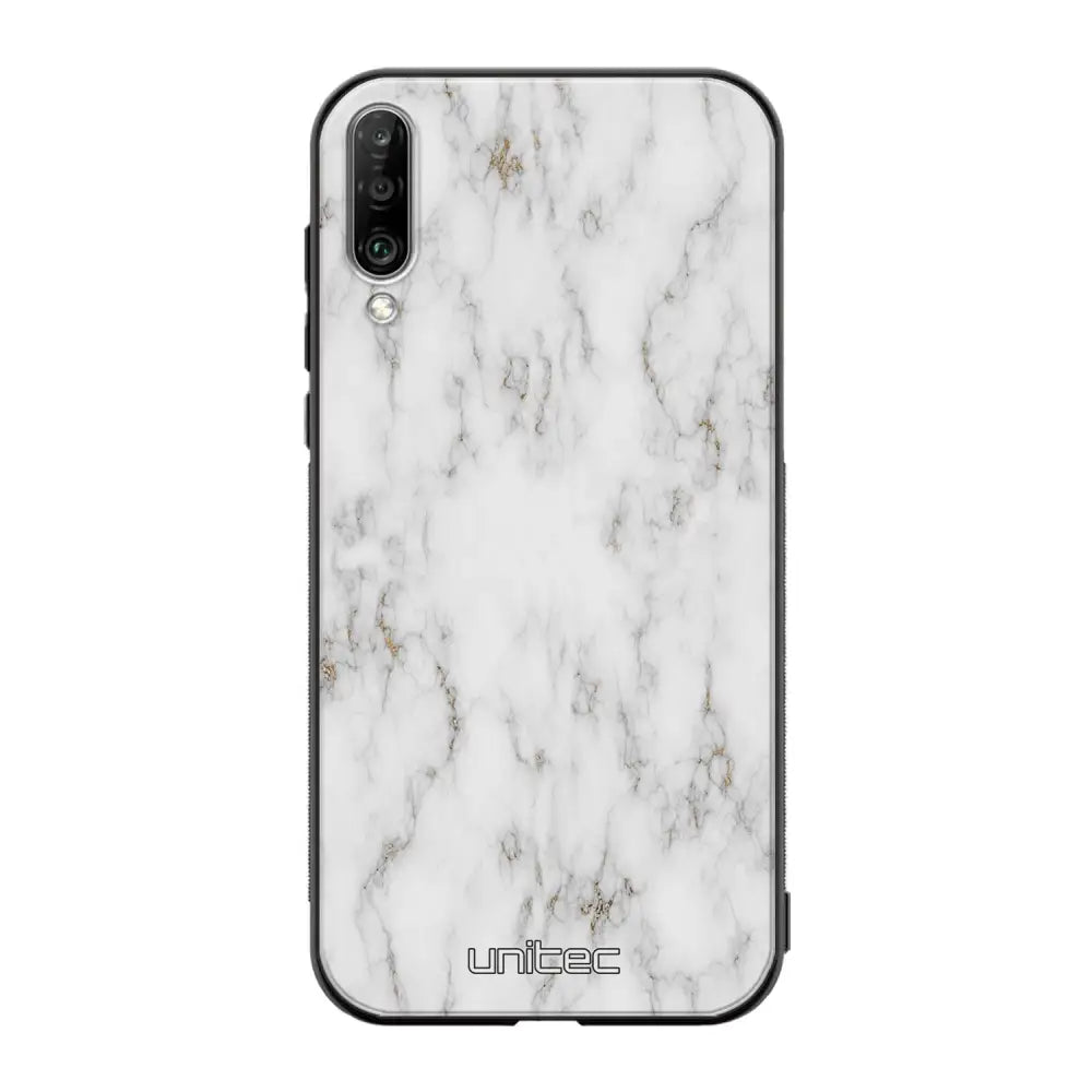 Samsung Galaxy A50 marmori suojakuoret - White Marble - Ei
