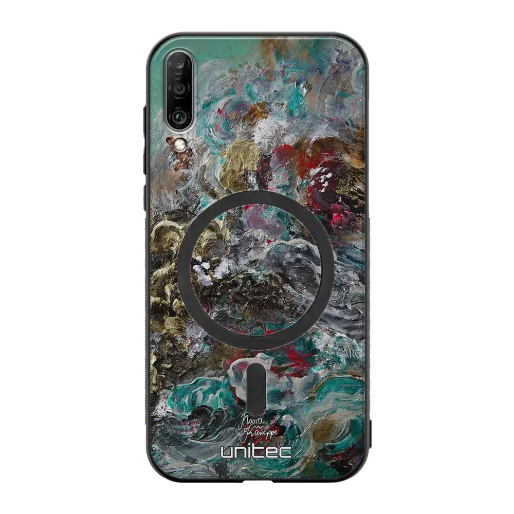 Samsung Galaxy A50 modern art suojakuoret - Heart Knows - Noora Kämppi