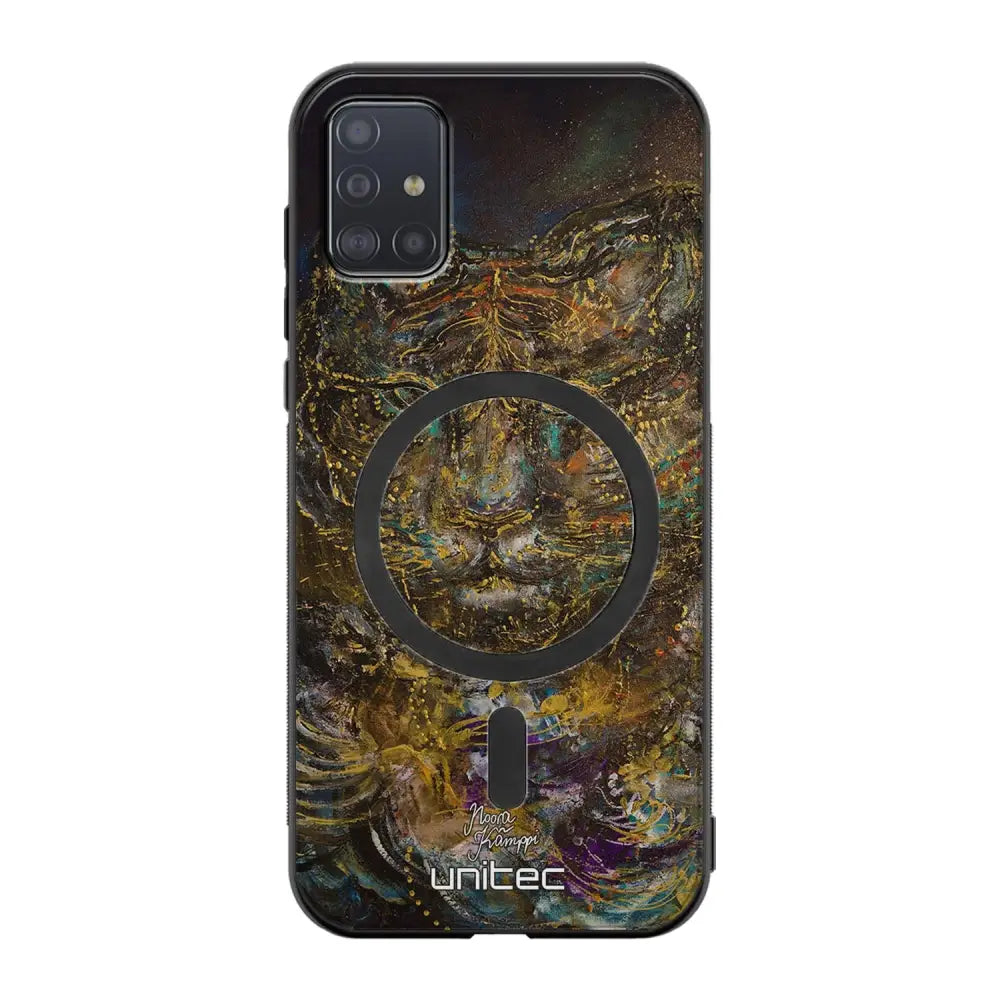 Samsung Galaxy A51 4G animal kingdom suojakuoret - Fearless - Noora Kämppi