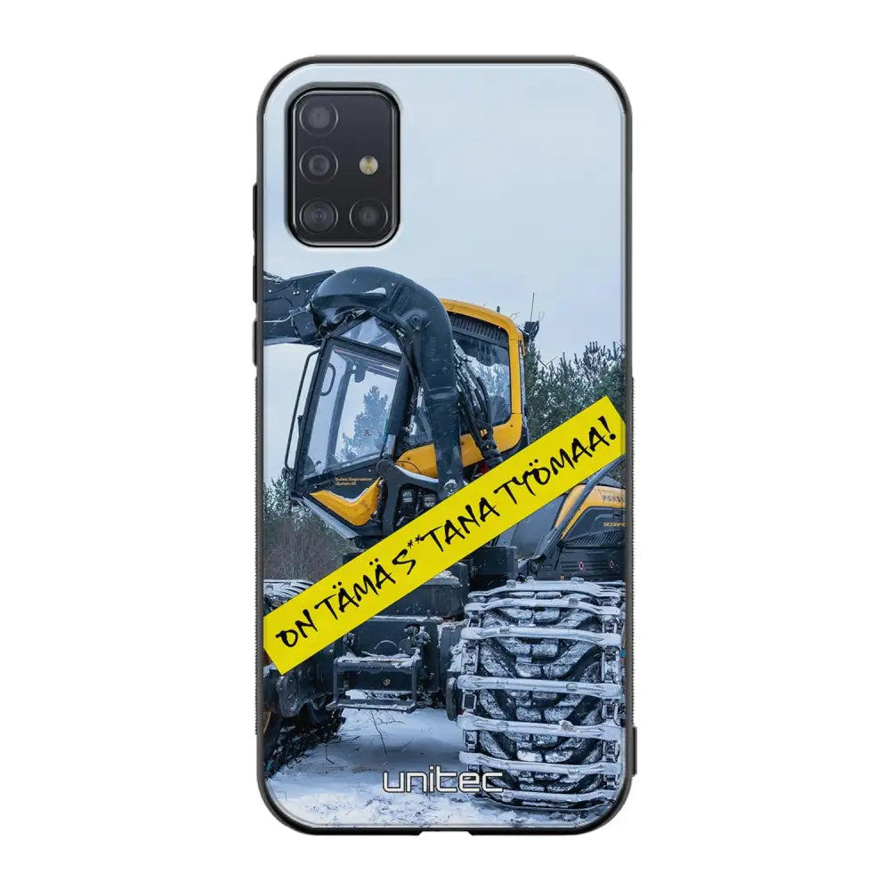 Samsung Galaxy A51 4G meemi suojakuoret - Työmaa - Ei