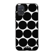 Samsung Galaxy A51 4G pallo suojakuoret - Musta Pallo - Ei