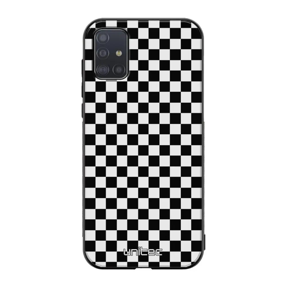 Samsung Galaxy A51 4G suojakuoret - Black And White - Ei