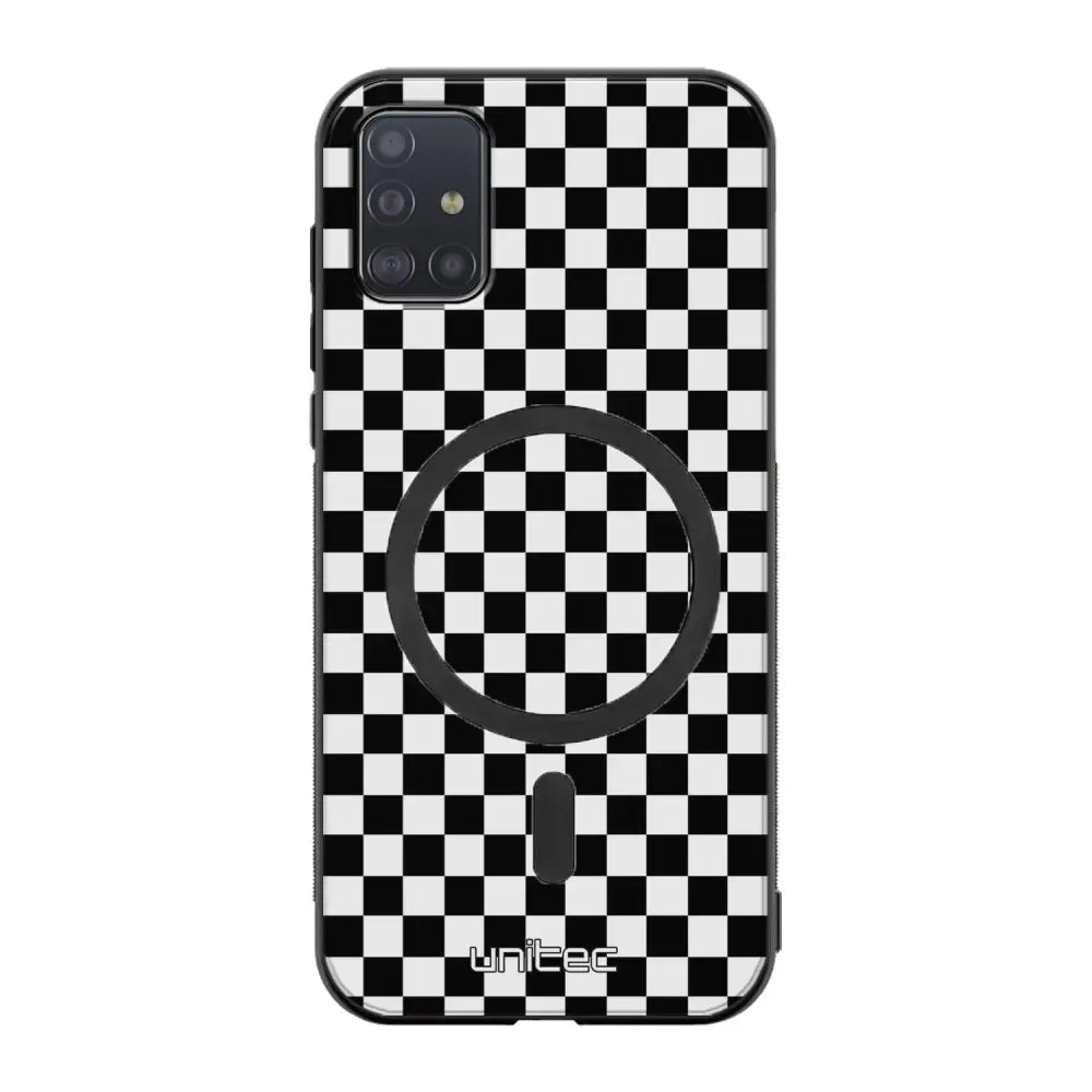 Samsung Galaxy A51 4G suojakuoret - Black And White