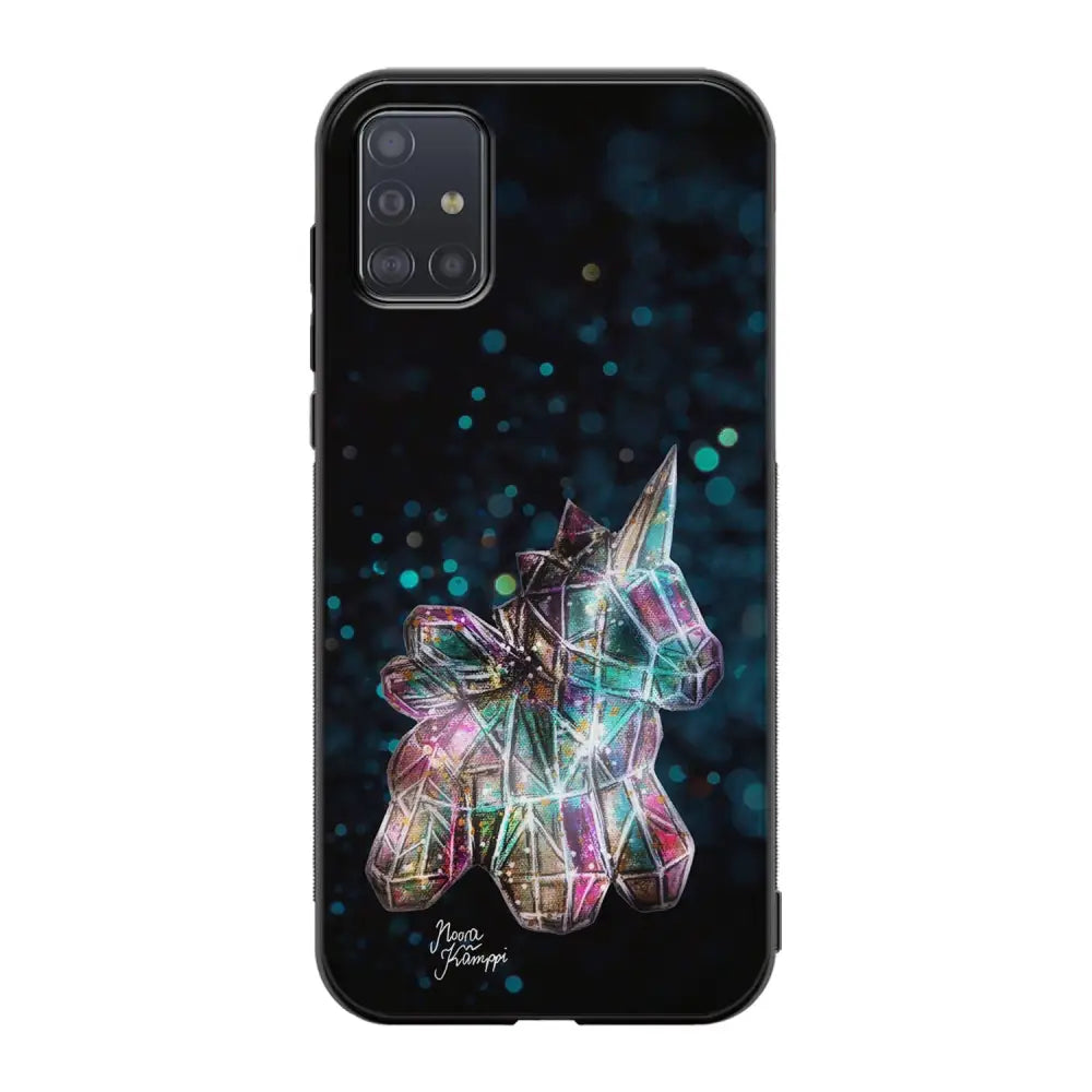 Samsung Galaxy A51 4G unicorn suojakuoret - Sininen - Noora Kämppi - Ei