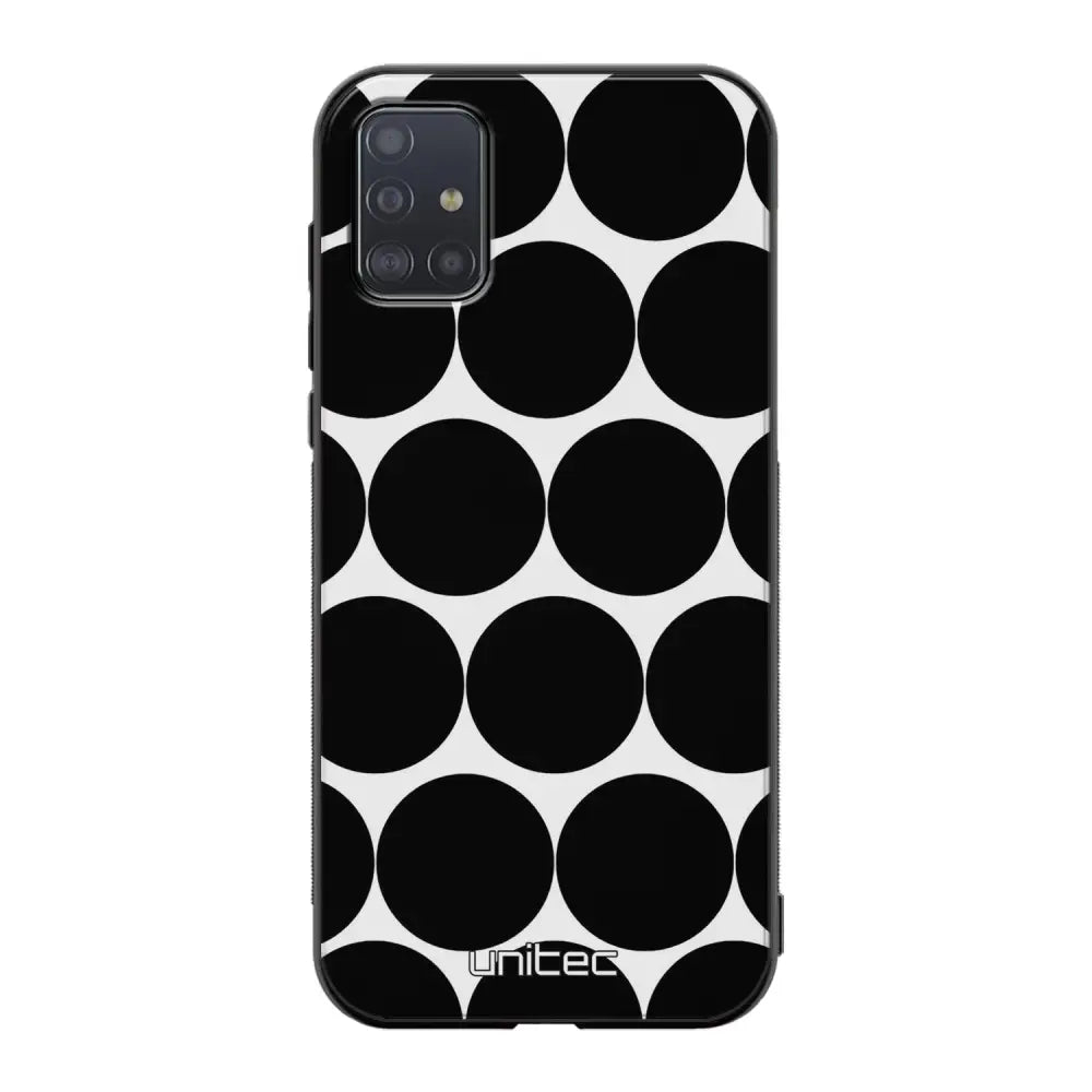 Samsung Galaxy A51 5G pallo suojakuoret - Musta Pallo - Ei