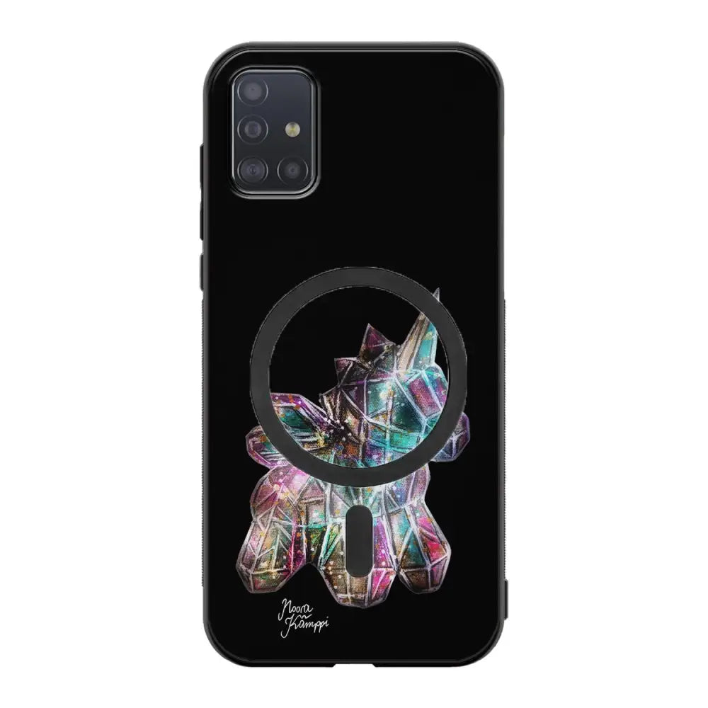 Samsung Galaxy A51 5G unicorn suojakuoret - Musta - Noora Kämppi