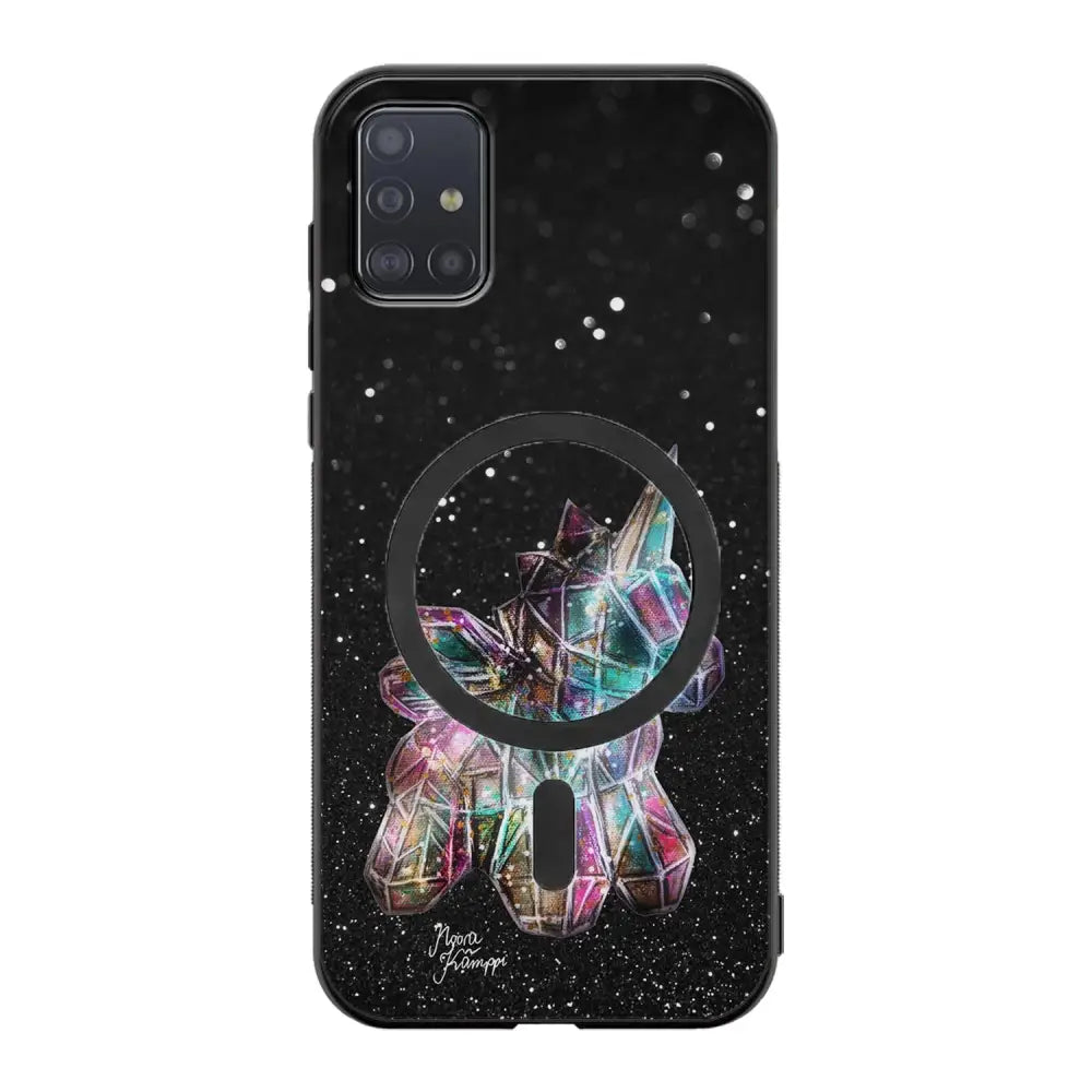 Samsung Galaxy A51 5G unicorn suojakuoret - Valkoinen - Noora Kämppi