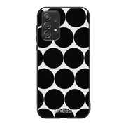 Samsung Galaxy A52 4G pallo suojakuoret - Musta Pallo - Ei