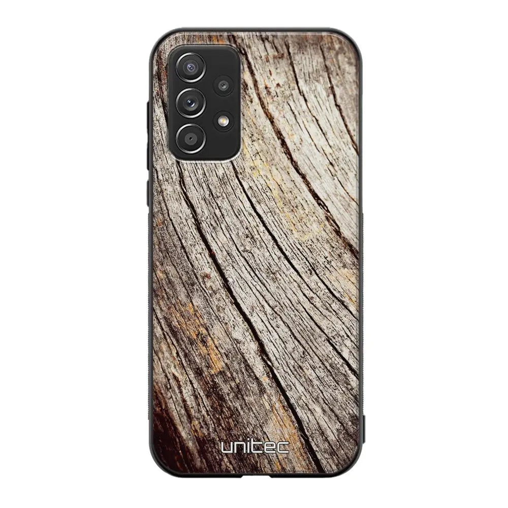Samsung Galaxy A52 4G suojakuoret - Wooden Stump - Ei