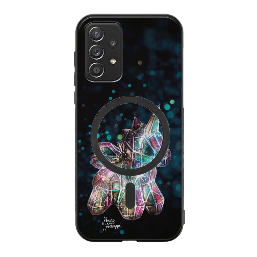 Samsung Galaxy A52 4G unicorn suojakuoret - Sininen - Noora Kämppi