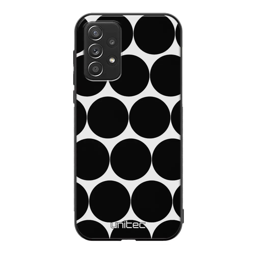 Samsung Galaxy A52 5G pallo suojakuoret - Musta Pallo - Ei