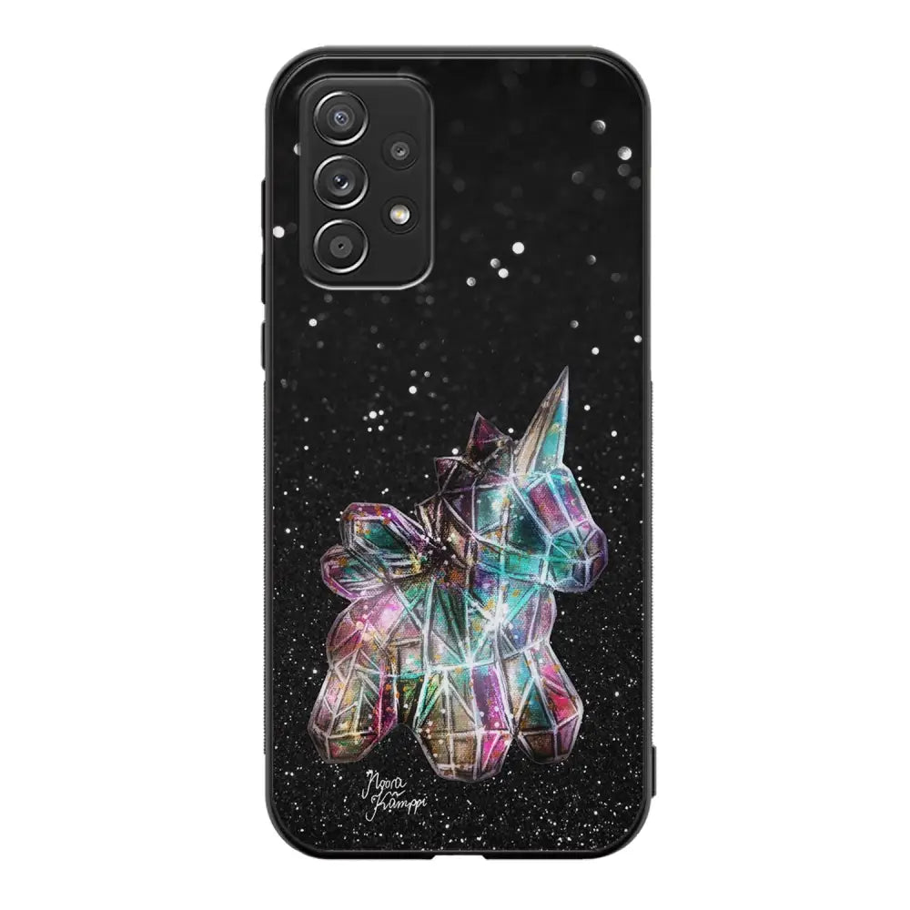 Samsung Galaxy A52 5G unicorn suojakuoret - Valkoinen - Noora Kämppi - Ei