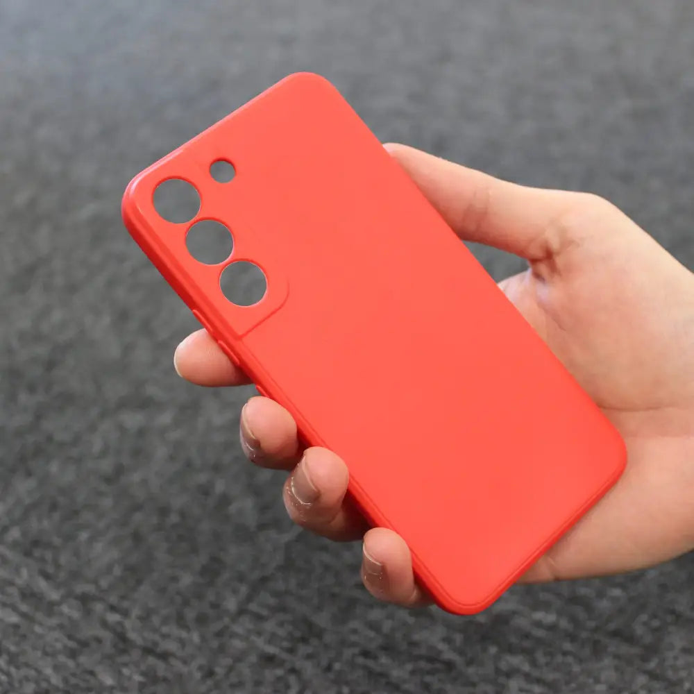 Samsung Galaxy A52 / A52s 5G Silikonikuori - Punainen