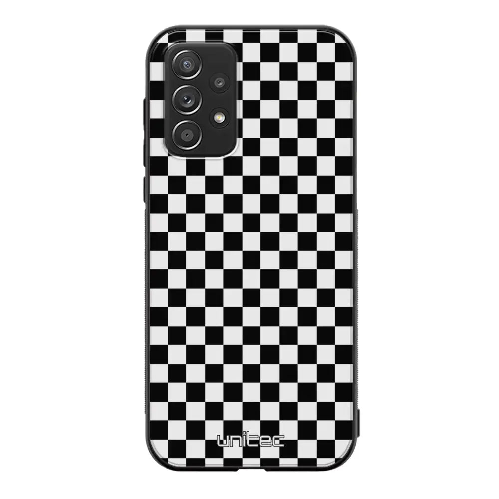 Samsung Galaxy A52s suojakuoret - Black And White - Ei