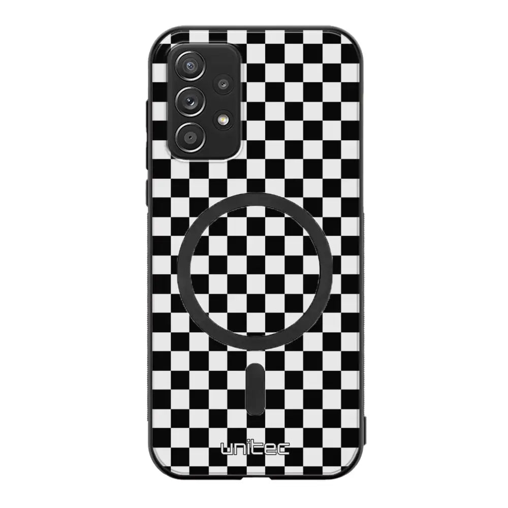 Samsung Galaxy A52s suojakuoret - Black And White