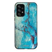 Samsung Galaxy A53 marmori suojakuoret - Turquoise Marble - Ei