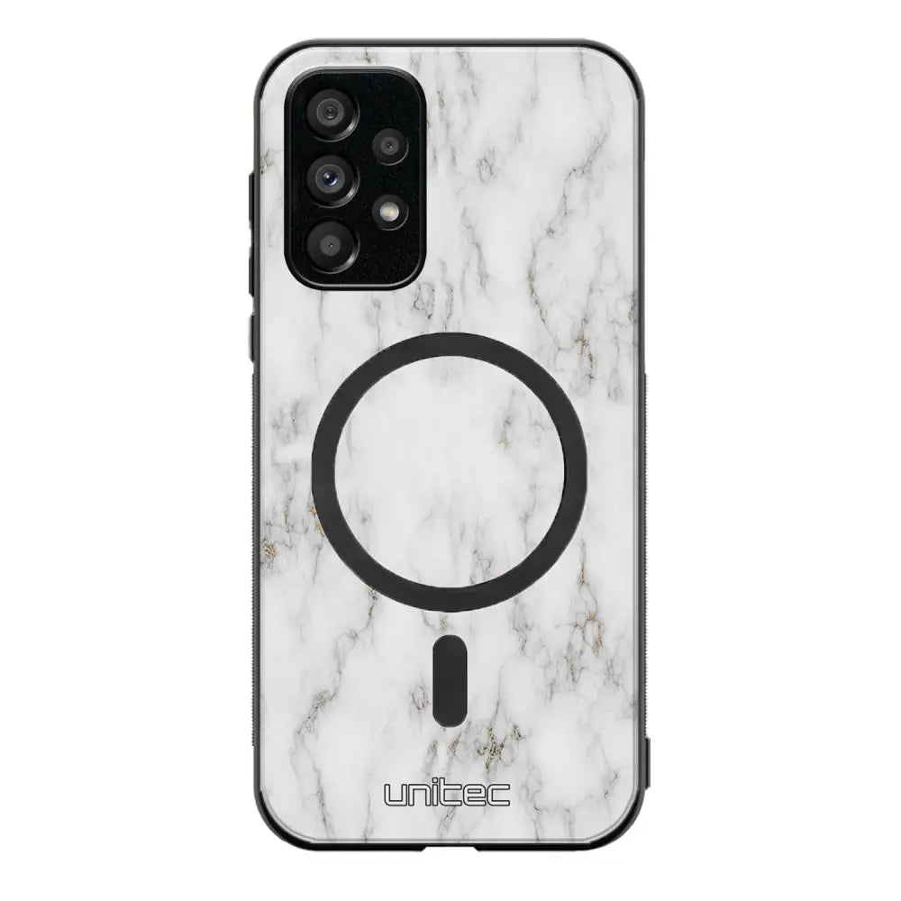 Samsung Galaxy A53 marmori suojakuoret - White Marble