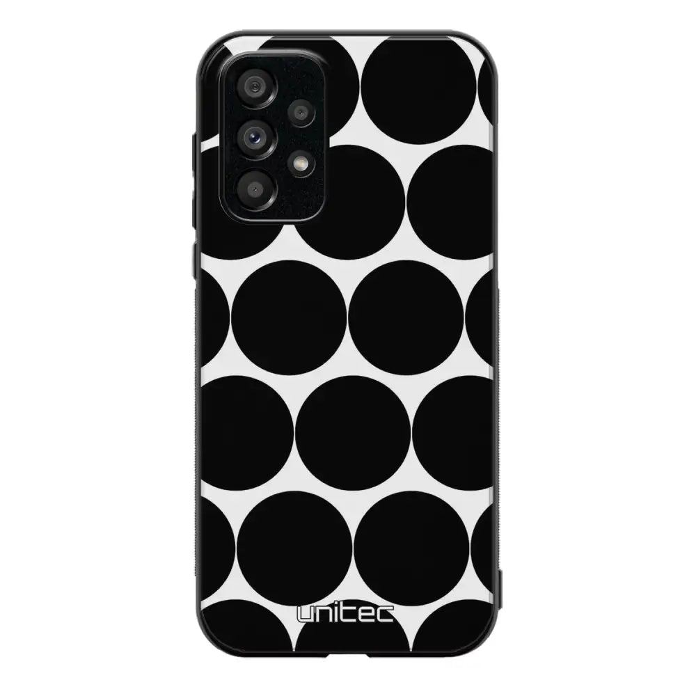 Samsung Galaxy A53 pallo suojakuoret - Musta Pallo - Ei