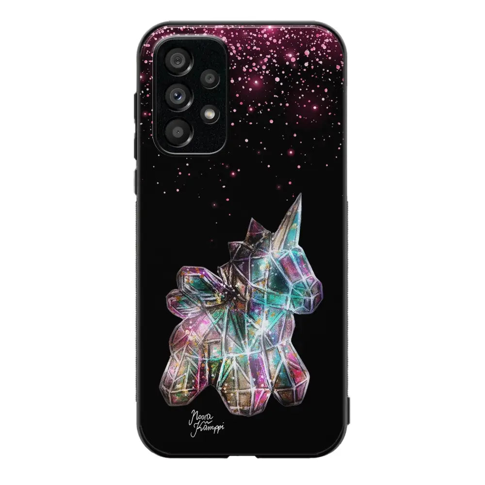 Samsung Galaxy A53 unicorn suojakuoret - Pinkki - Noora Kämppi - Ei