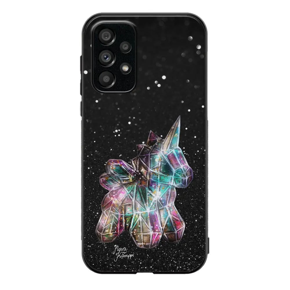 Samsung Galaxy A53 unicorn suojakuoret - Valkoinen - Noora Kämppi - Ei