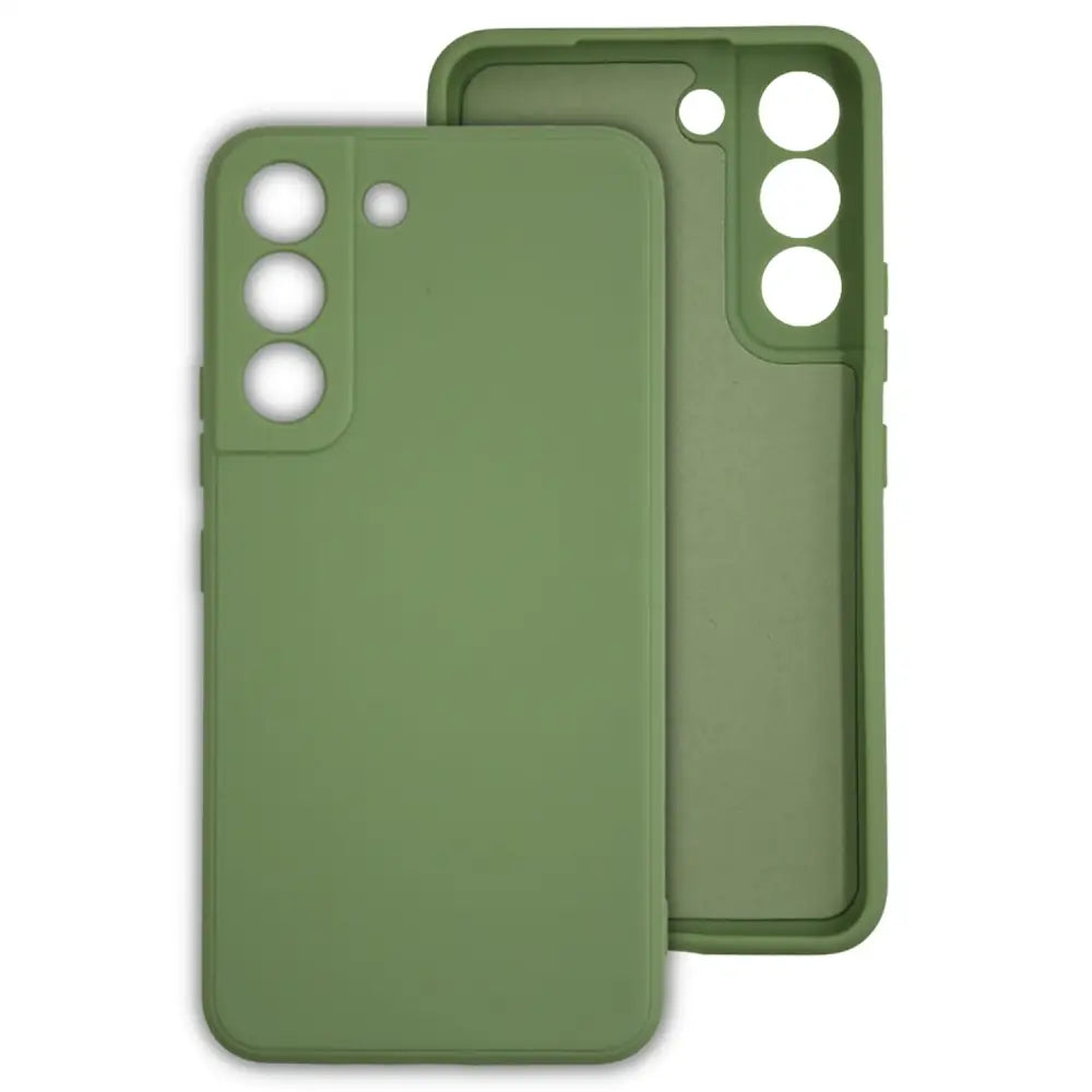 Samsung Galaxy A54 5G Silikonikuori - Vihreä