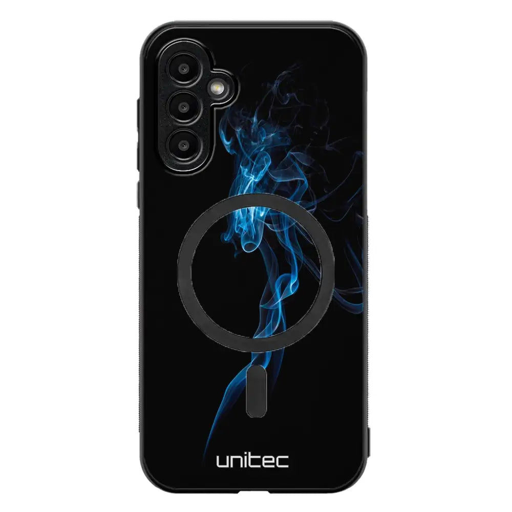 Samsung Galaxy A54 suojakuoret - Blue Smoke On Black