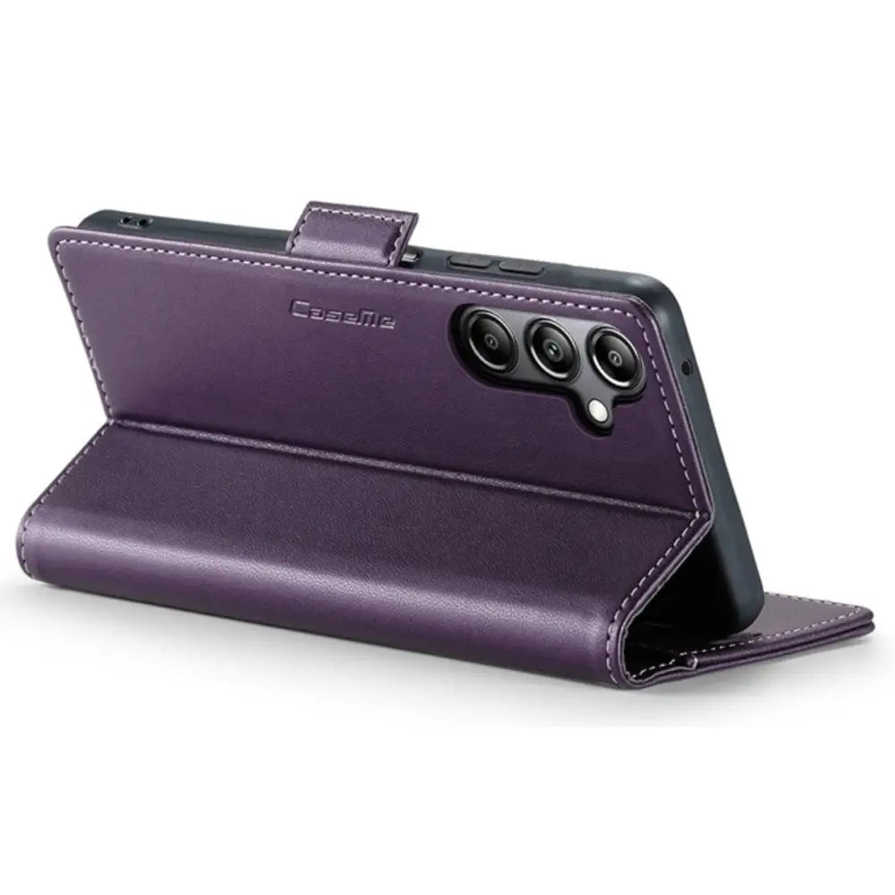 Samsung Galaxy A55 Lompakko suojakotelo RFID - Violetti - CaseMe