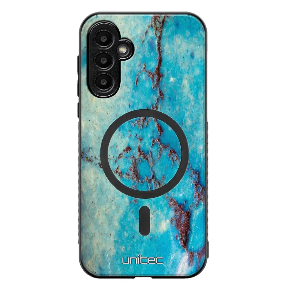 Samsung Galaxy A56 marmori suojakuoret - Turquoise Marble