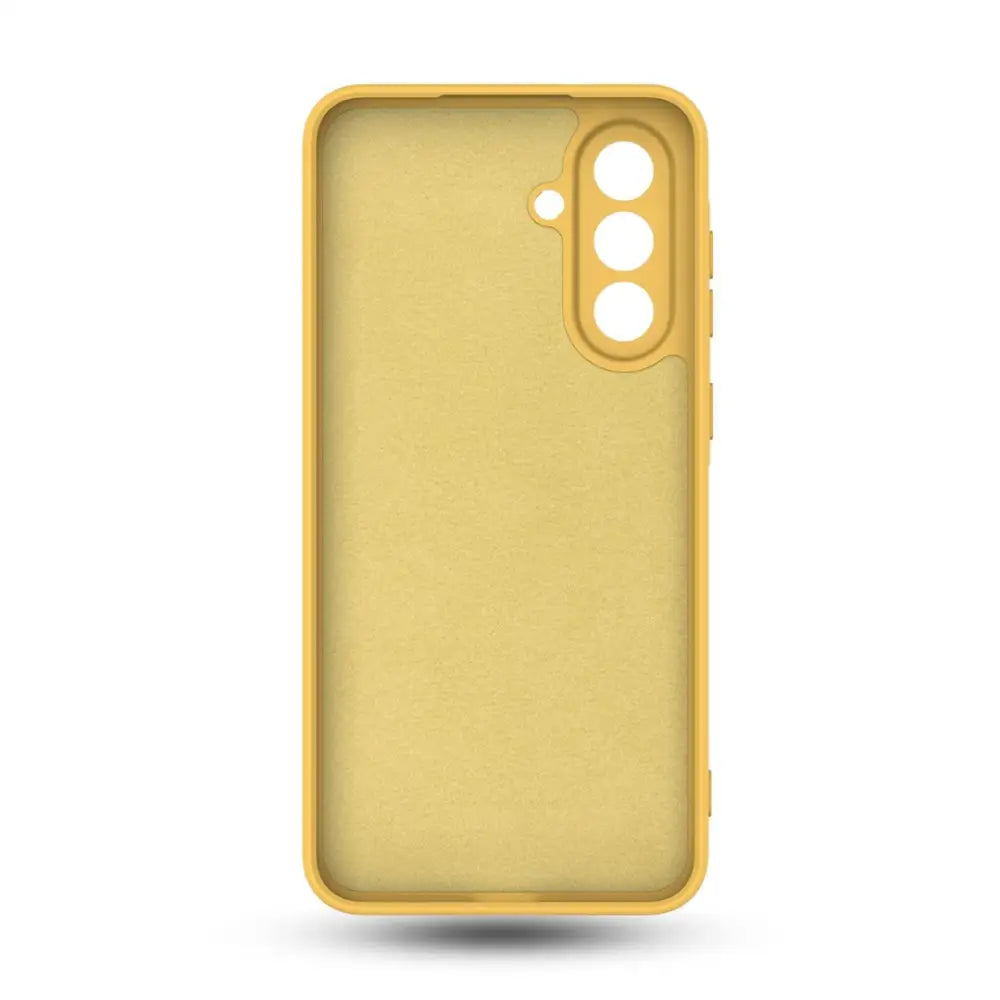 Samsung Galaxy A56 Silikoni suojakuori - Keltainen