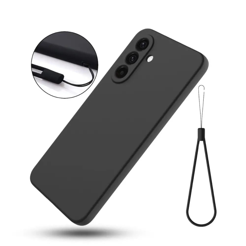 Samsung Galaxy A56 Silikoni suojakuori - Musta