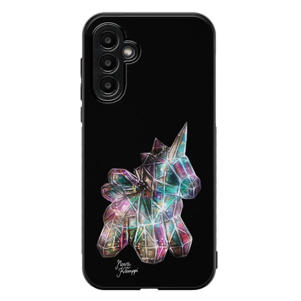 Samsung Galaxy A56 unicorn suojakuoret - Musta - Noora Kämppi - Ei