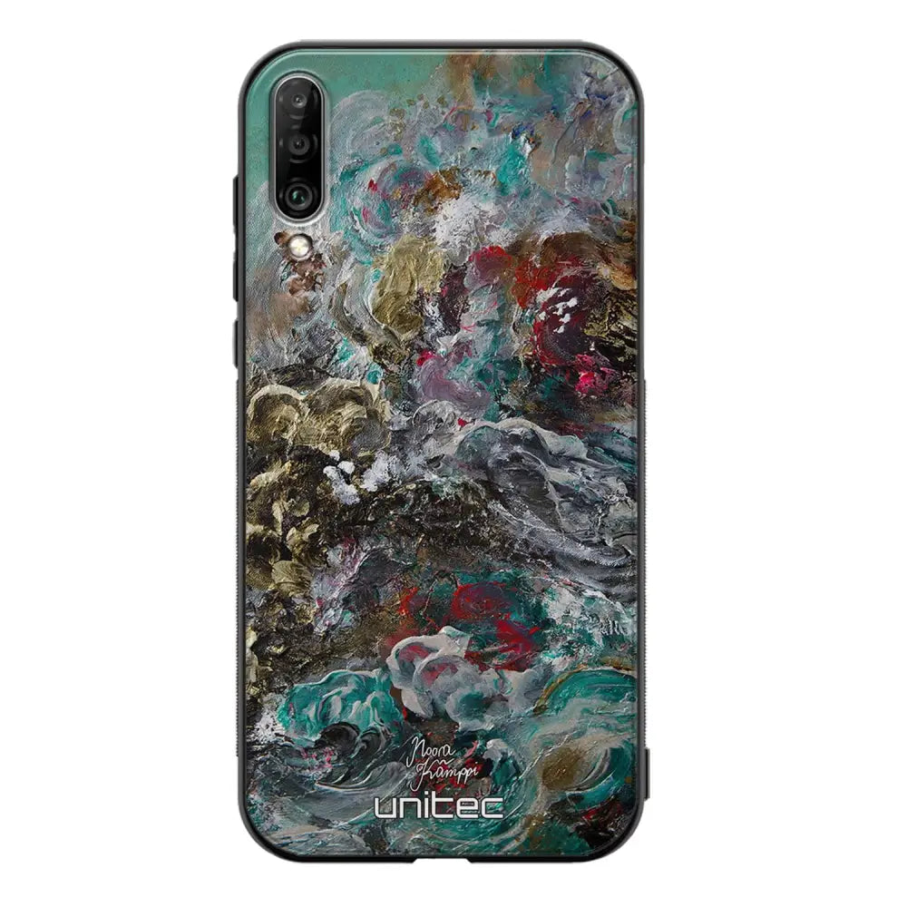 Samsung Galaxy A70 modern art suojakuoret - Heart Knows - Noora Kämppi - Ei