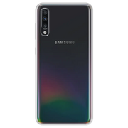 Samsung Galaxy A70 Silikonikuori - Läpinäkyvä