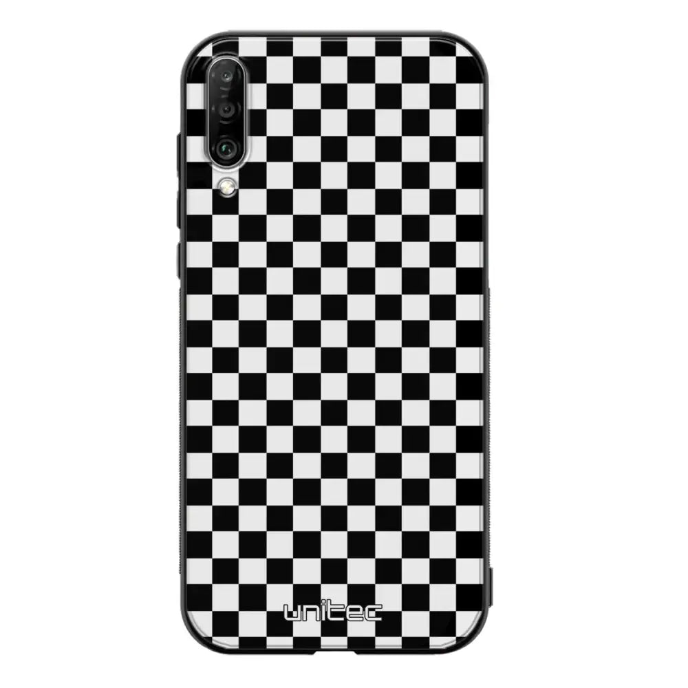 Samsung Galaxy A70 suojakuoret - Black And White - Ei