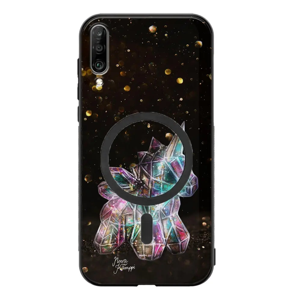 Samsung Galaxy A70 unicorn suojakuoret - Kulta - Noora Kämppi