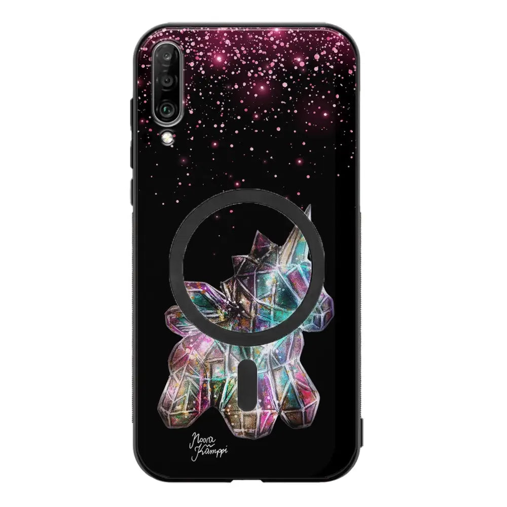 Samsung Galaxy A70 unicorn suojakuoret - Pinkki - Noora Kämppi