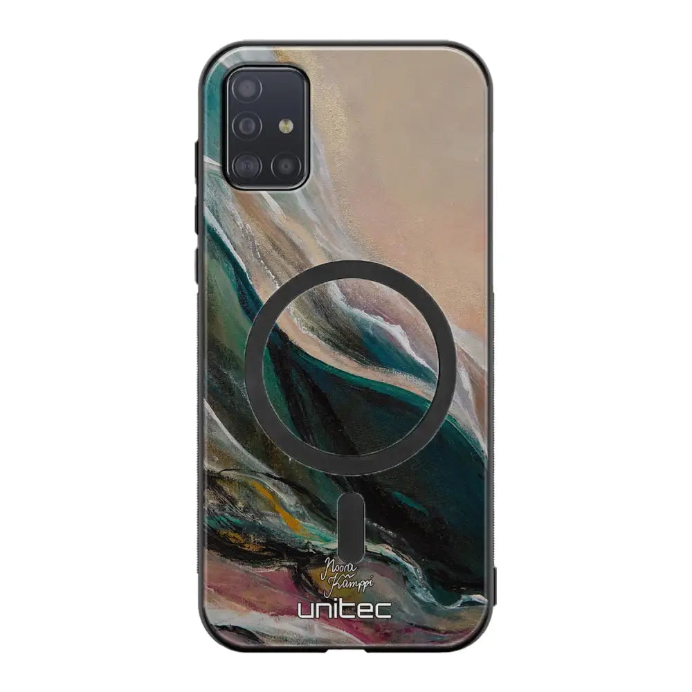 Samsung Galaxy A71 modern art suojakuoret - Nudge - Noora Kämppi