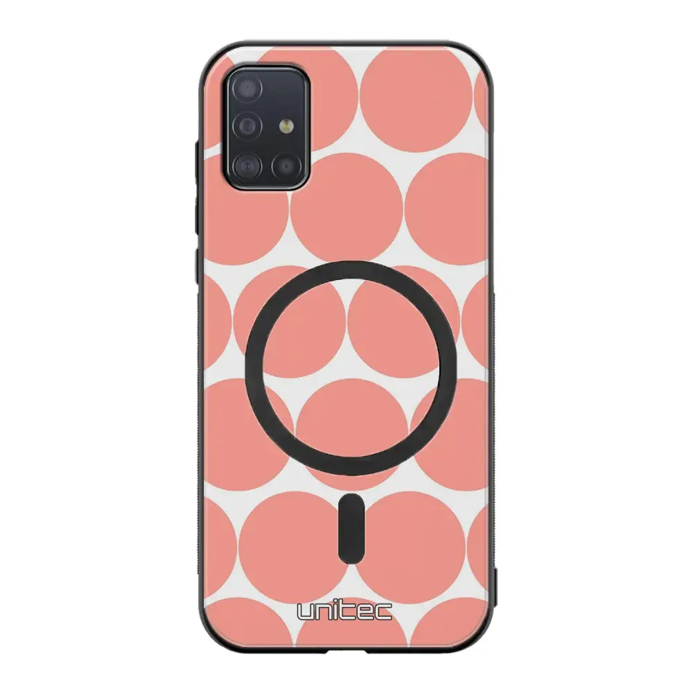 Samsung Galaxy A71 pallo suojakuoret - Pinkki Pallo