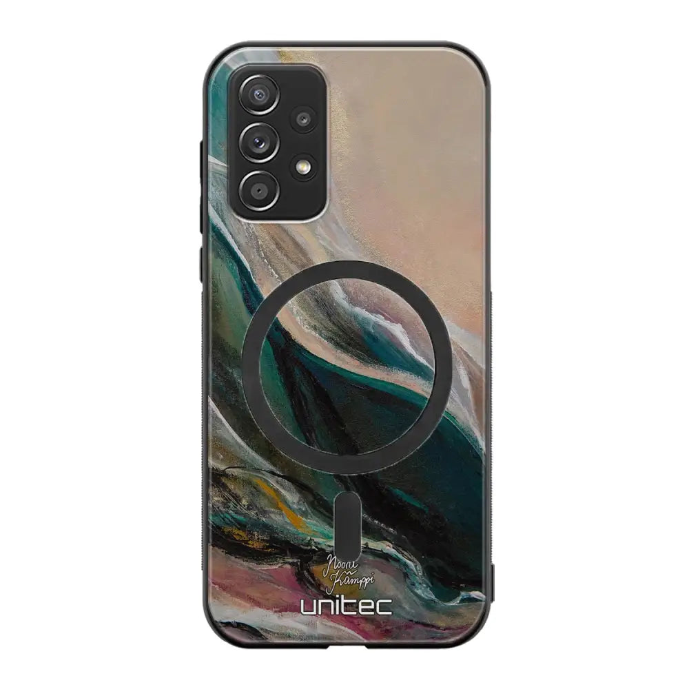 Samsung Galaxy A72 modern art suojakuoret - Nudge - Noora Kämppi