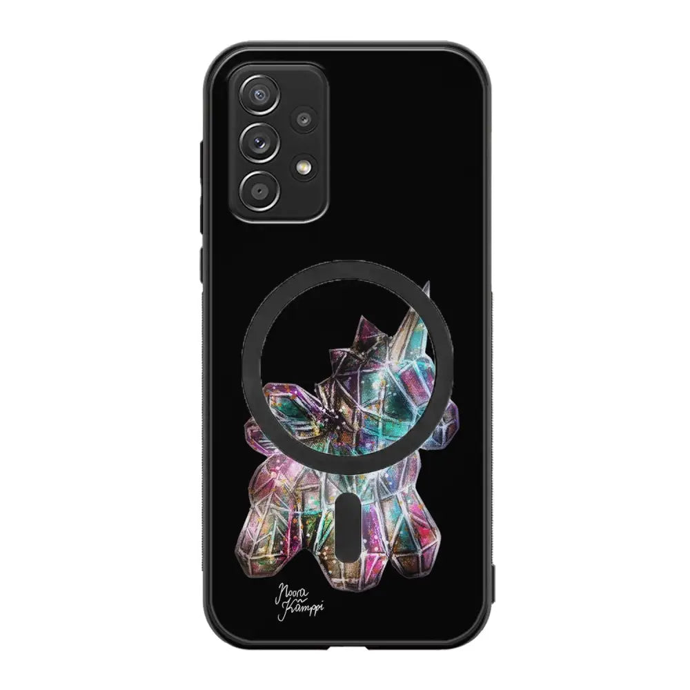 Samsung Galaxy A72 unicorn suojakuoret - Musta - Noora Kämppi