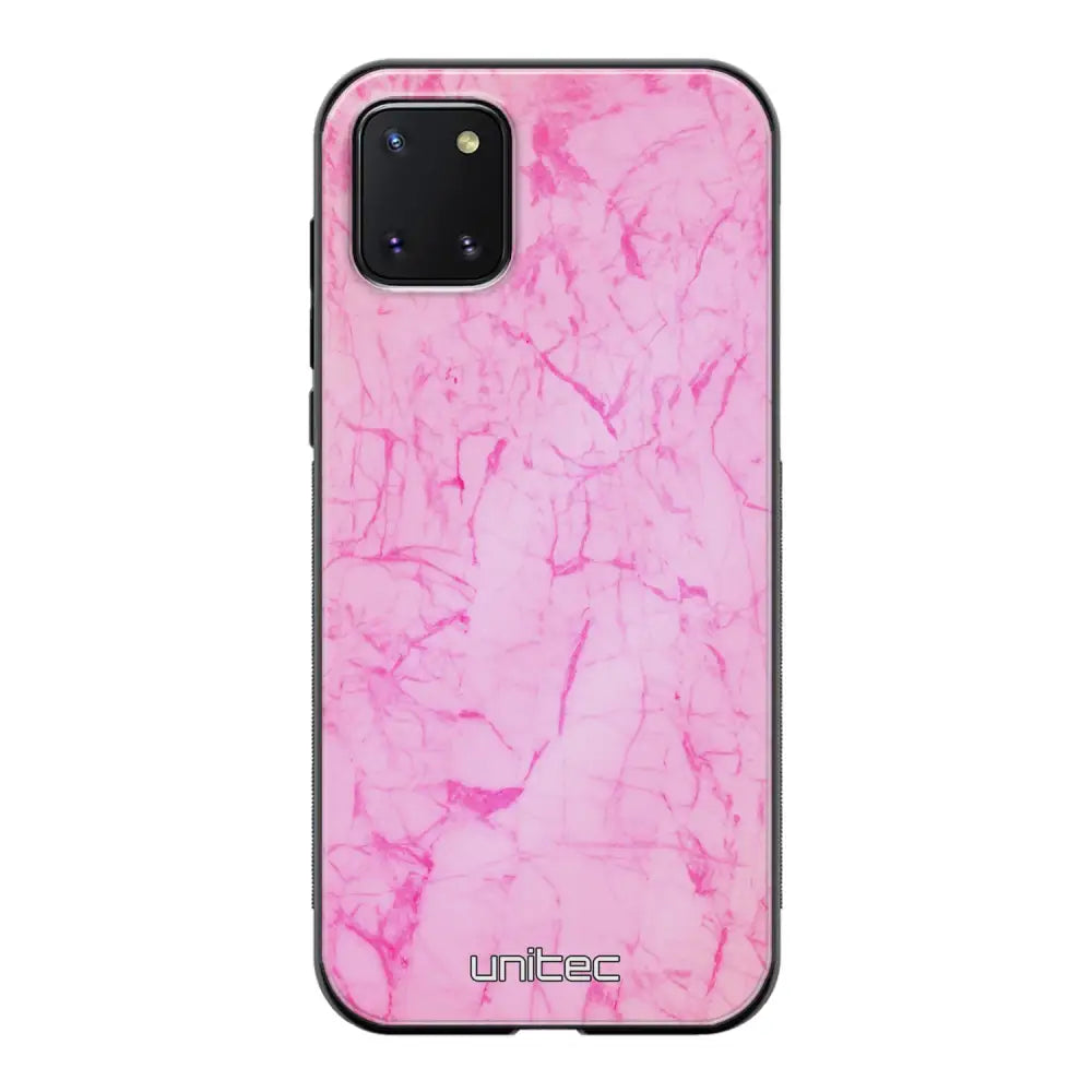 Samsung Galaxy Note 10 Lite marmori suojakuoret - Light Pink Marble - Ei