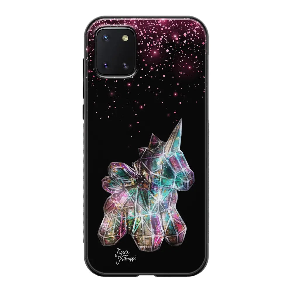 Samsung Galaxy Note 10 Lite unicorn suojakuoret - Pinkki - Noora Kämppi - Ei