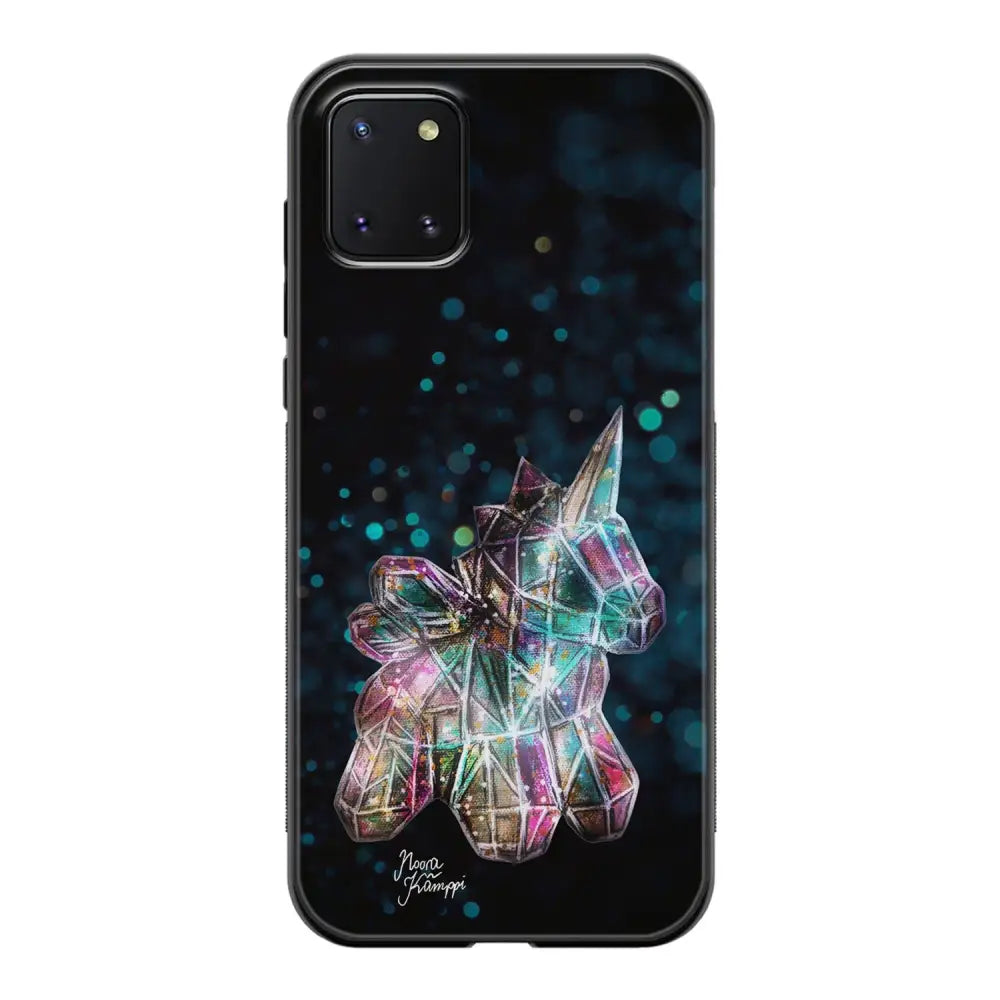 Samsung Galaxy Note 10 Lite unicorn suojakuoret - Sininen - Noora Kämppi - Ei